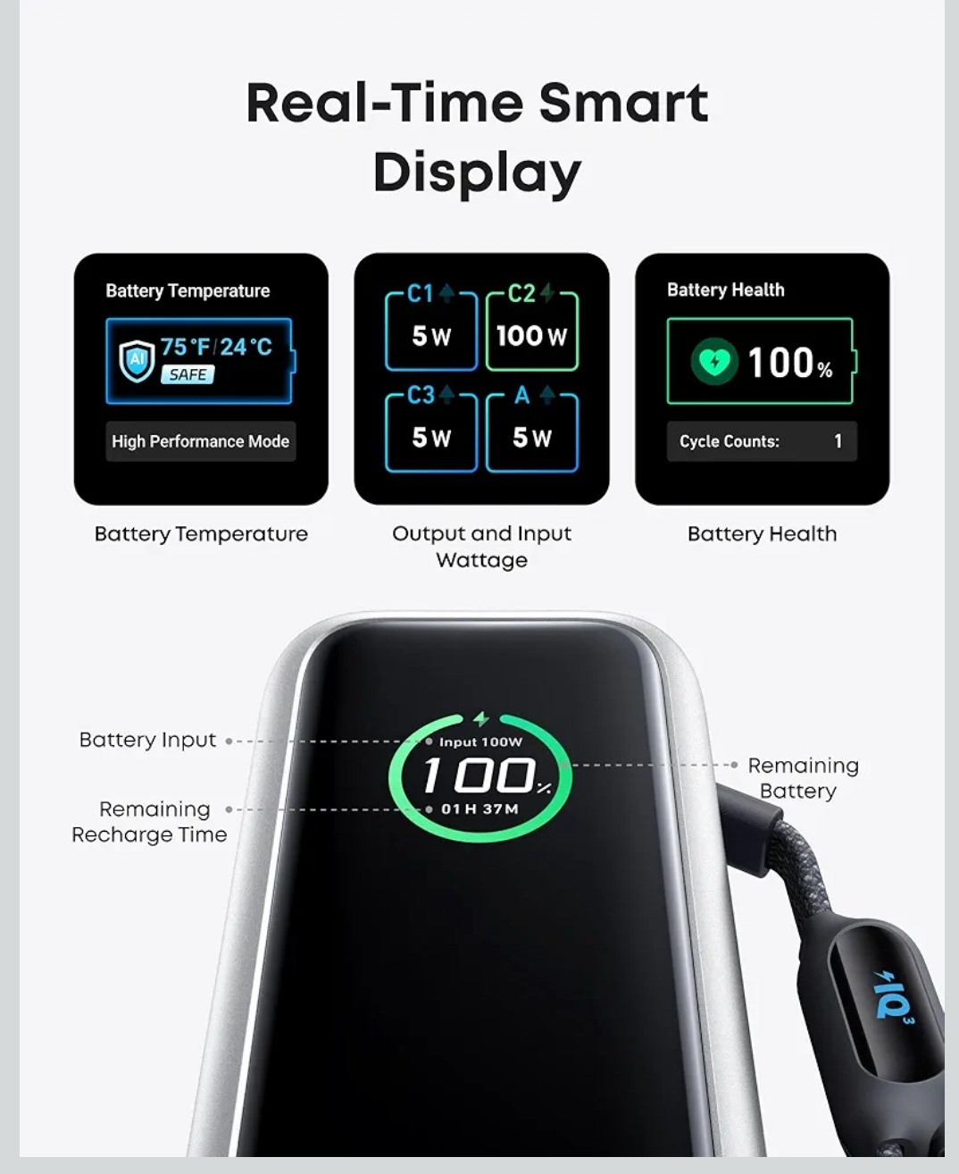 Anker power bank 25,000 mAh
