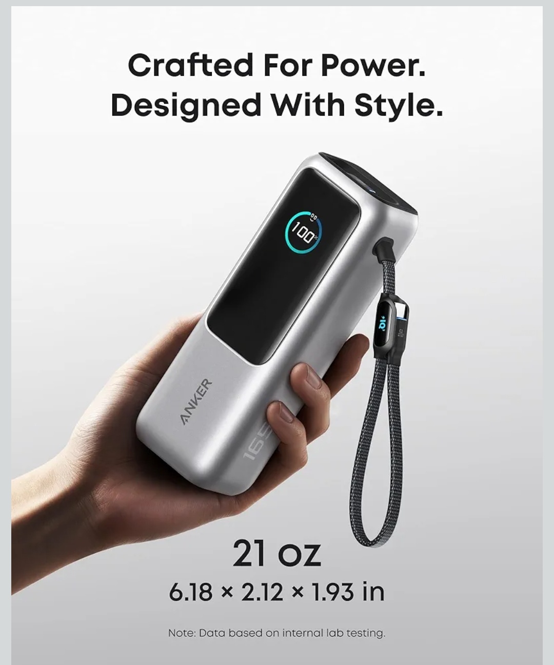 Anker power bank 25,000 mAh
