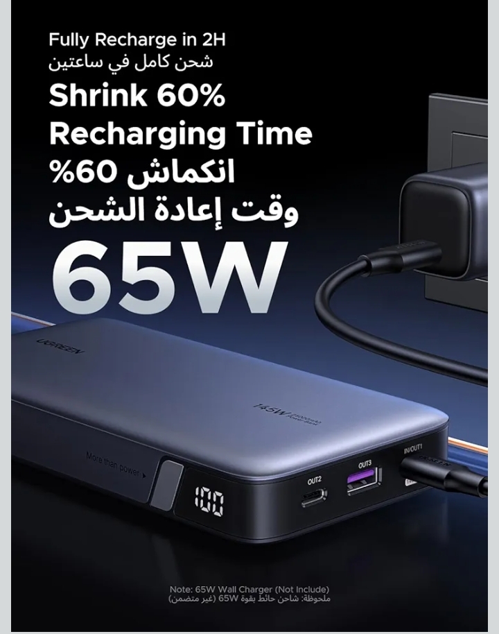 UGREEN POWER BANK 25000mAh