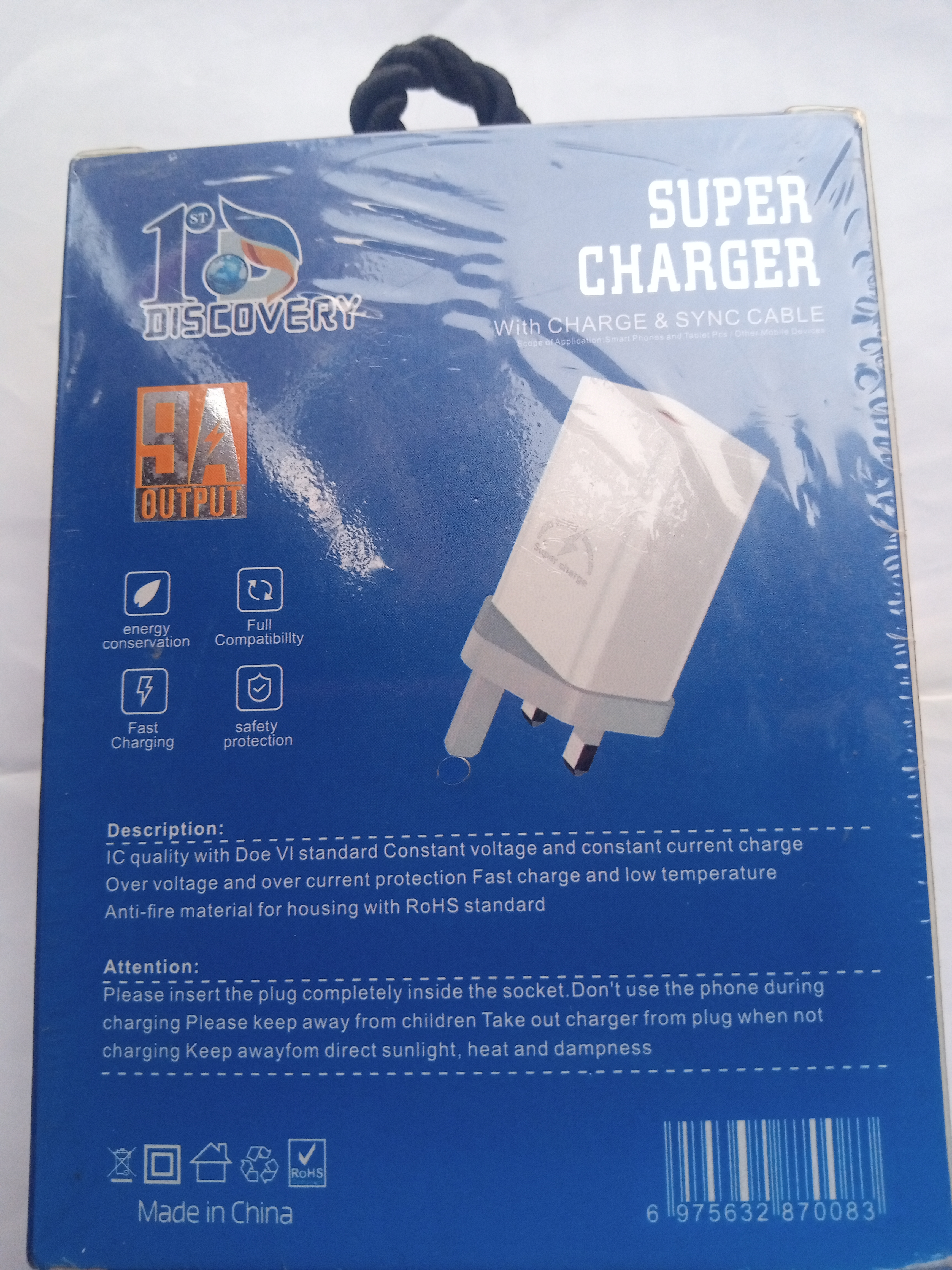 1st Discovery micro 9A super charger Ds-017