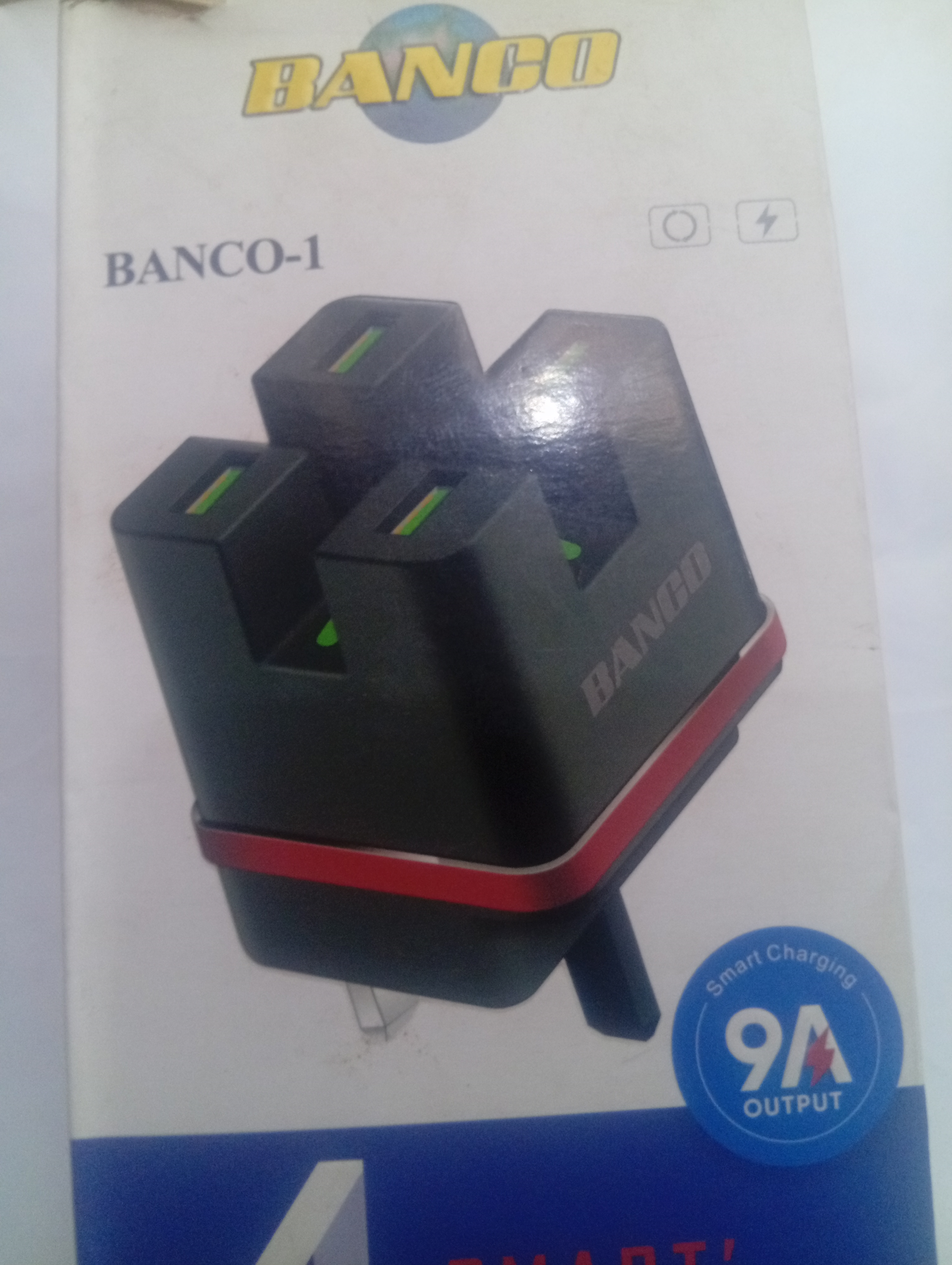 BANCO Smart Charger 4 USB (BANCO-1)  9A