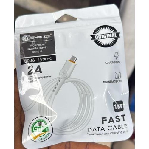 SHPLUS 2A Fast Charging & Data Cable – Micro USB (1m)