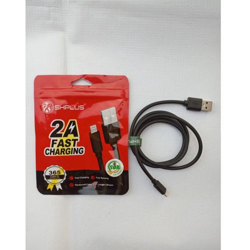 SHPLUS 2A Fast Charging & Data Cable – Micro USB (1m)