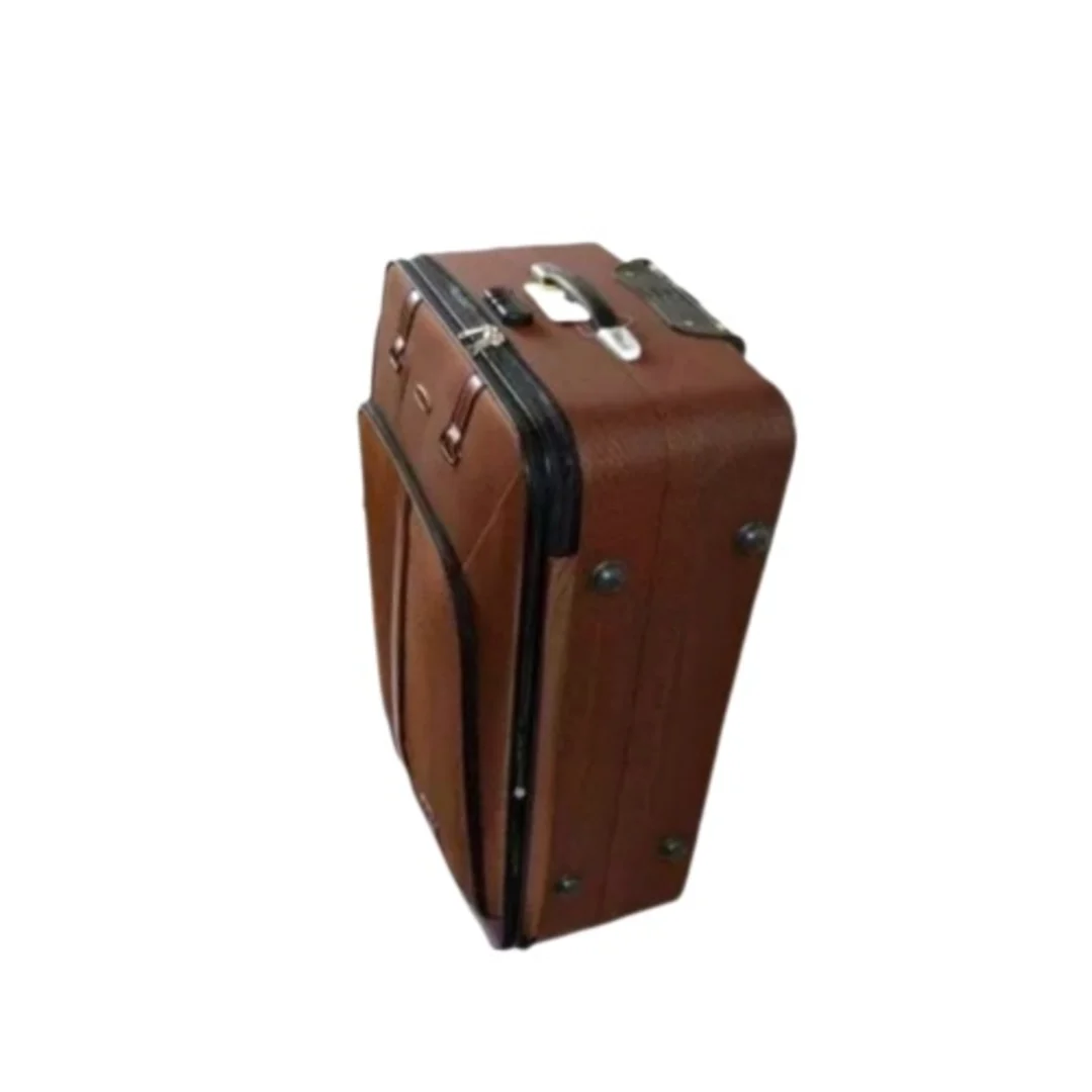 Swiss Polo Executive Travel Luggage Trolley Box – Brown