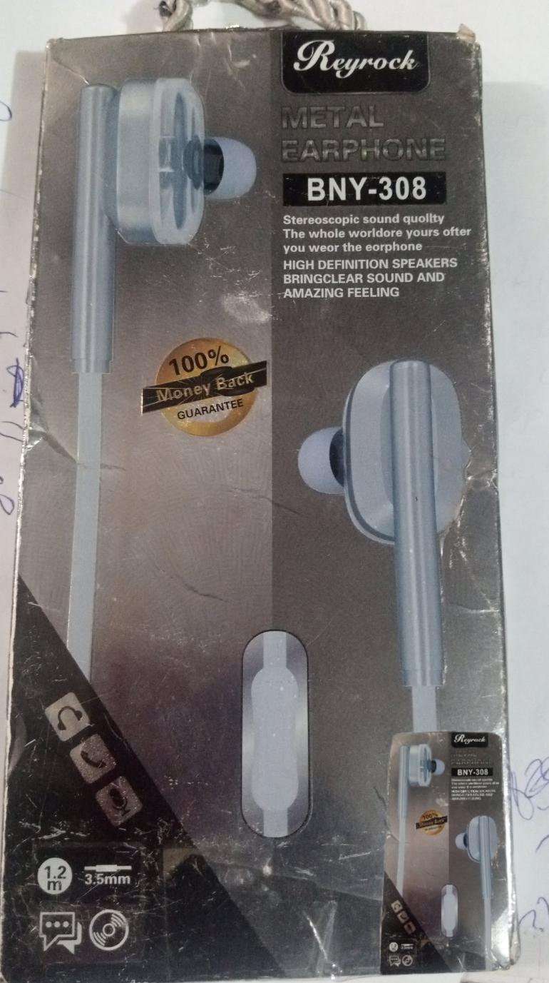 Reyrock BNY-308 Metal Earphones