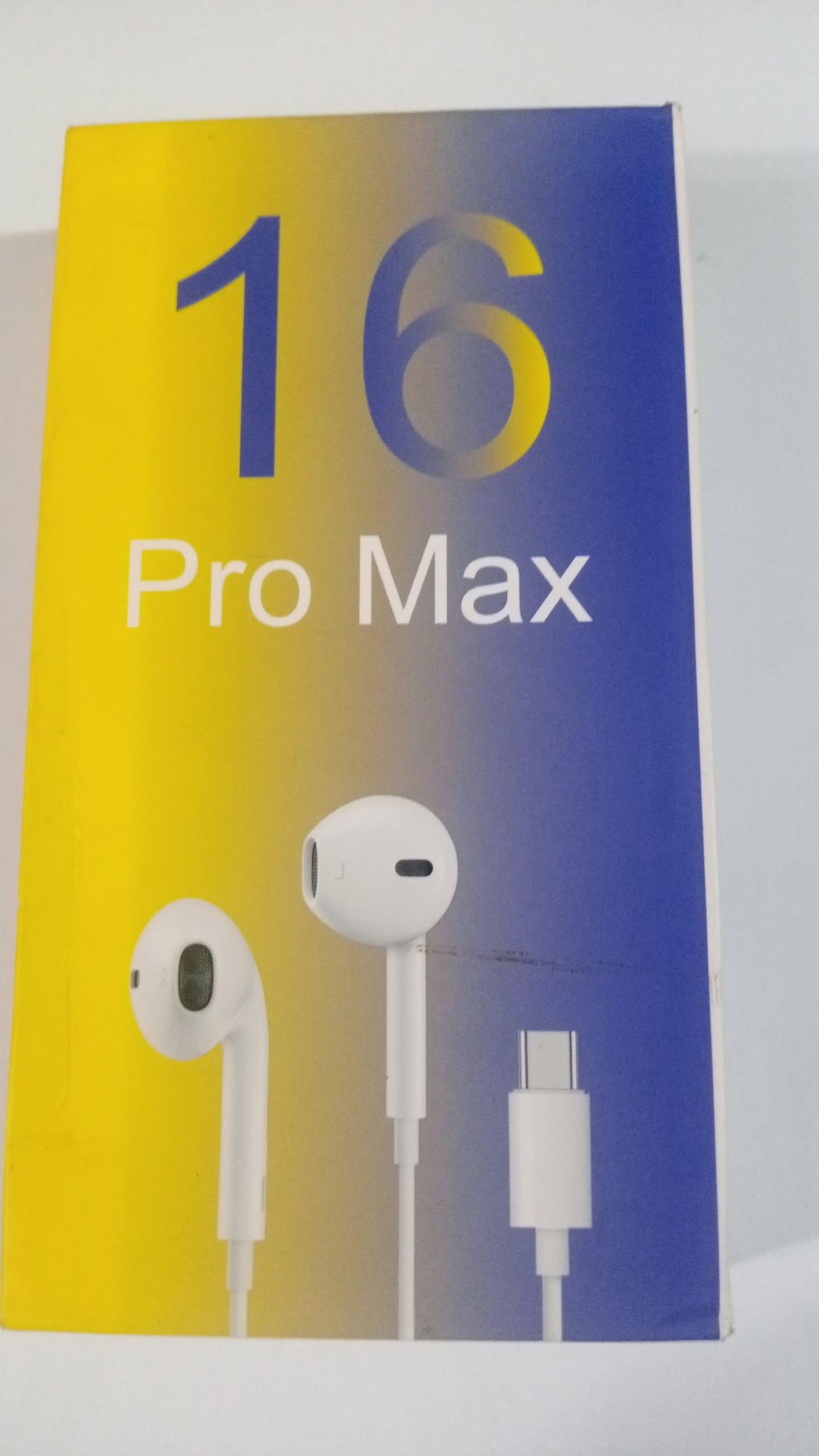 16 Pro Max EarPods with Lightning Connector