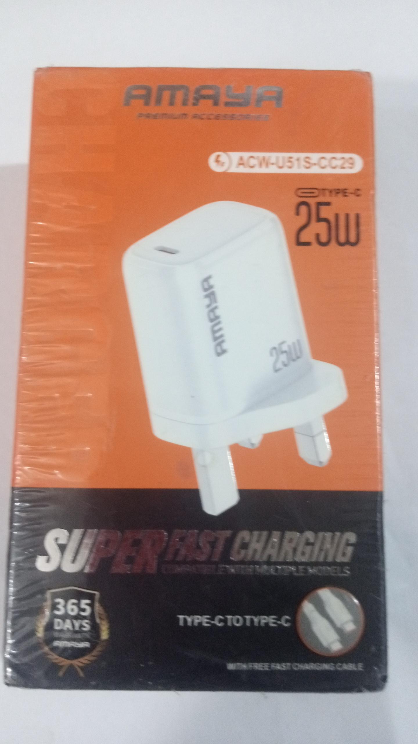 Amaya ACW-U51S-CC29 256W Super Fast Charging PD Adapter