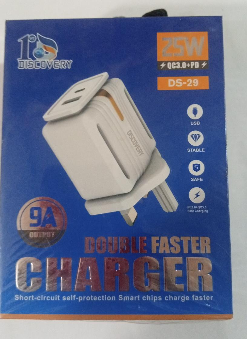 Discovery 1st DS-017 120W Hyper Charge Single Fast Charger