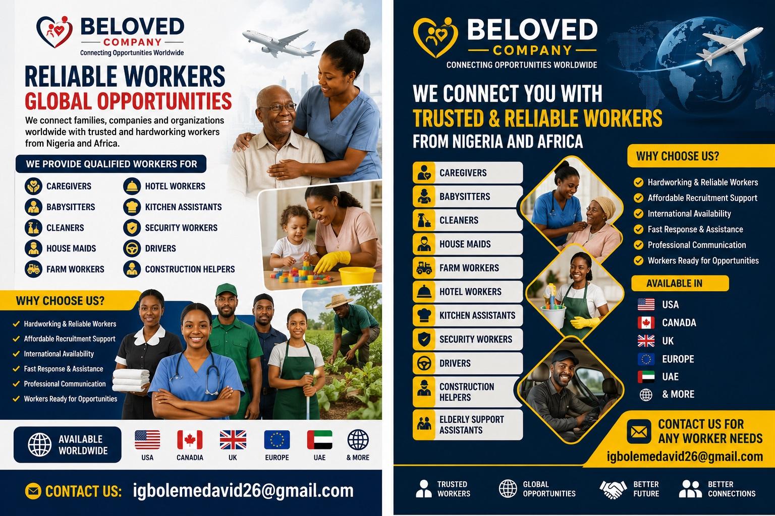 🌍 BELOVED COMPANY – INTERNATIONAL CAREGIVER & WORKER CONNECTION SERVICES ✈️