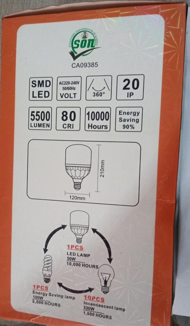 XGSUPER® XT-7550-Z 50W LED Bulb