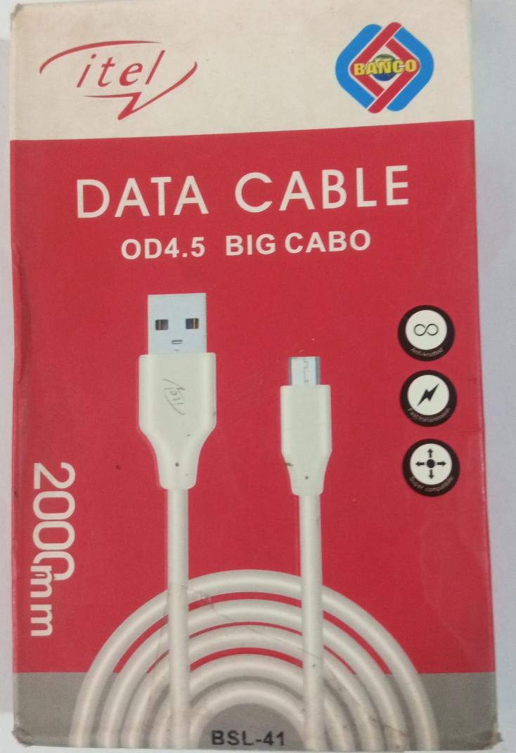 itel OD4.5 BIG CABO Data Cable