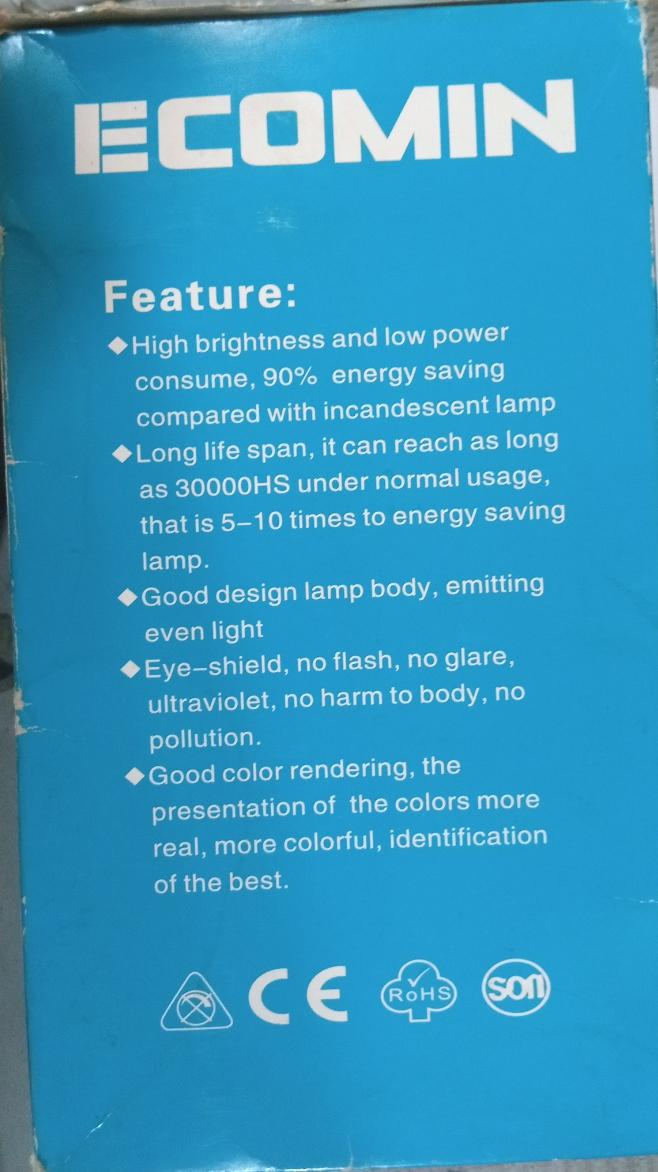 ECOMIN 60W LED Bulb