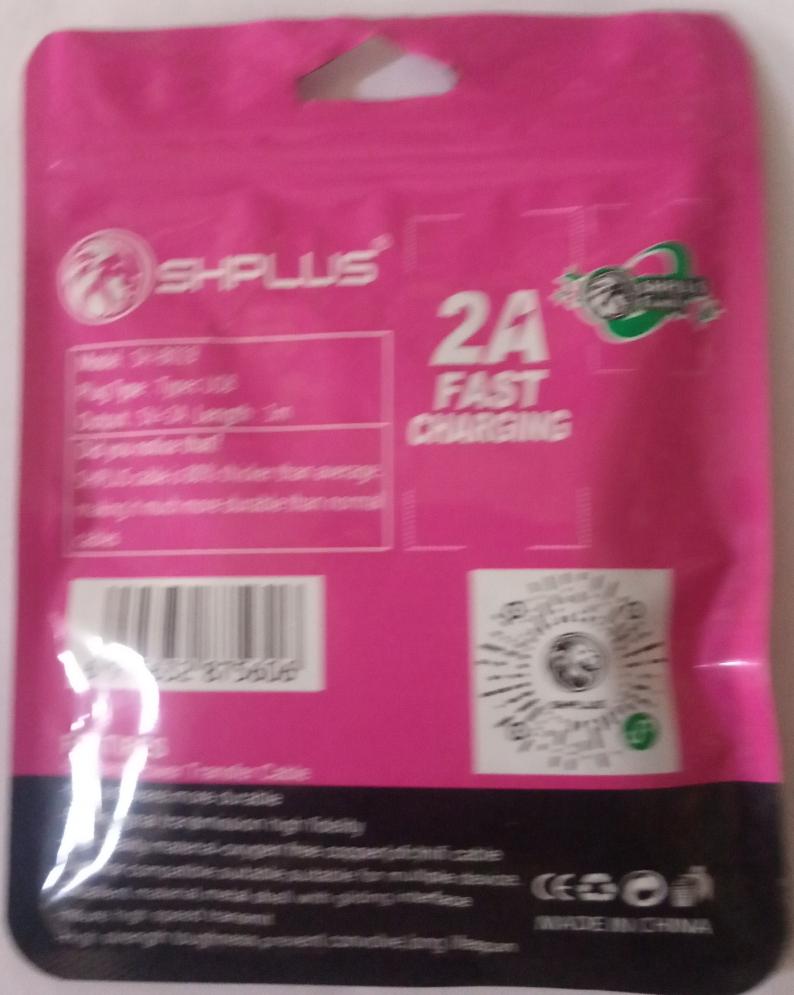 SHPLUS 2A Fast Charging Data Cable