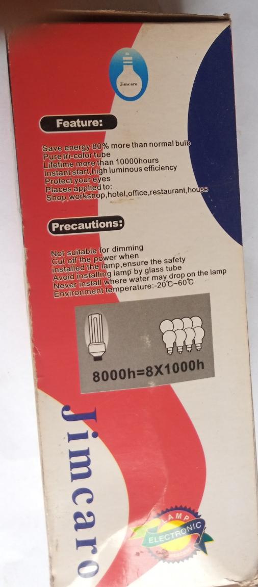 Jimcaro Electronic Energy-Saving Lamp