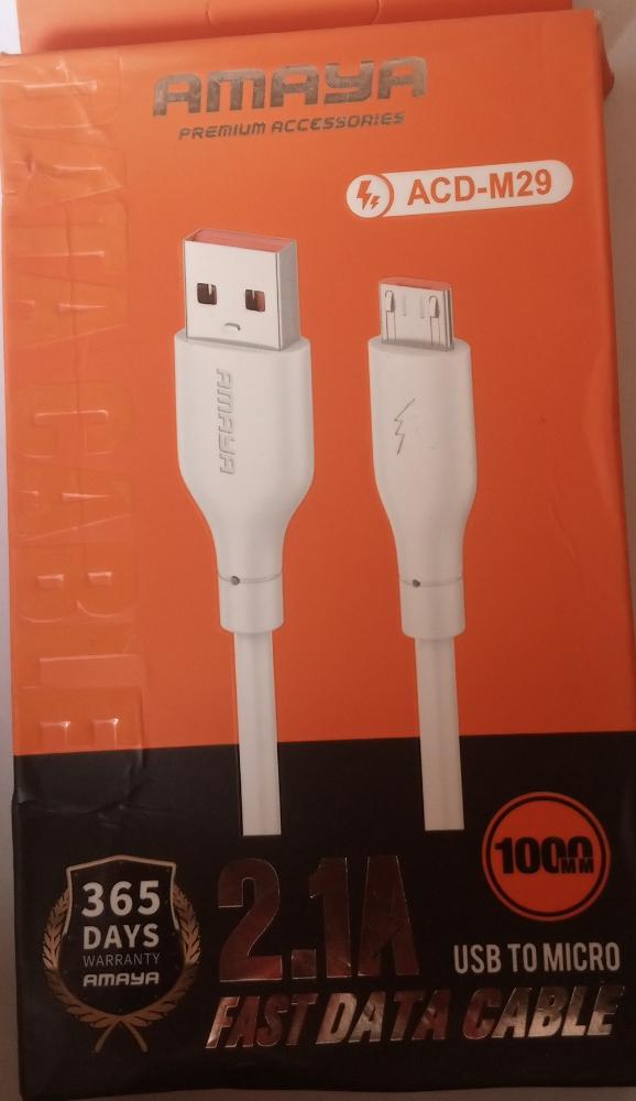 Amaya ACD-M29 2.1A Fast Data Cable