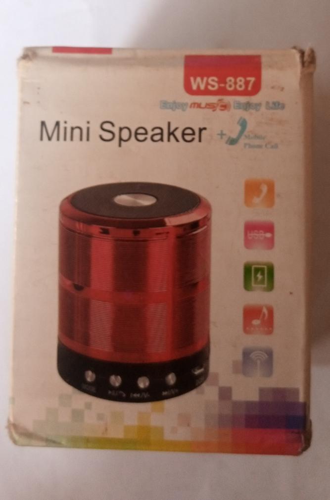 WS-887 Portable Wireless Mini Speaker