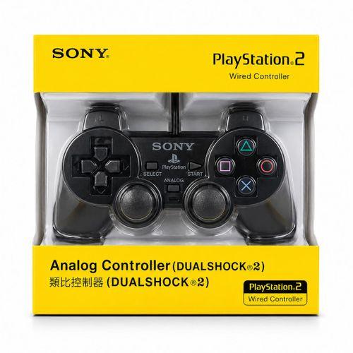 Sony DualShock 2 Wired Controller for PlayStation 2 – Black