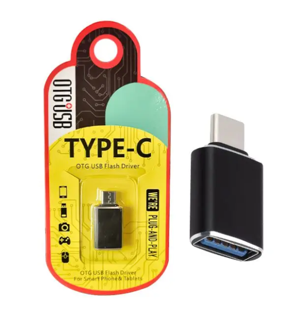 OTG USB Flash Driver – High-Speed Type-C OTG Adapter for Smart Phones & Tablets