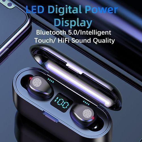 Samsung Air 13 Pro Dual-Drivers Wireless Earphones – HiFi Power Buds with 2200mAh Emergency Power Bank Charging Case