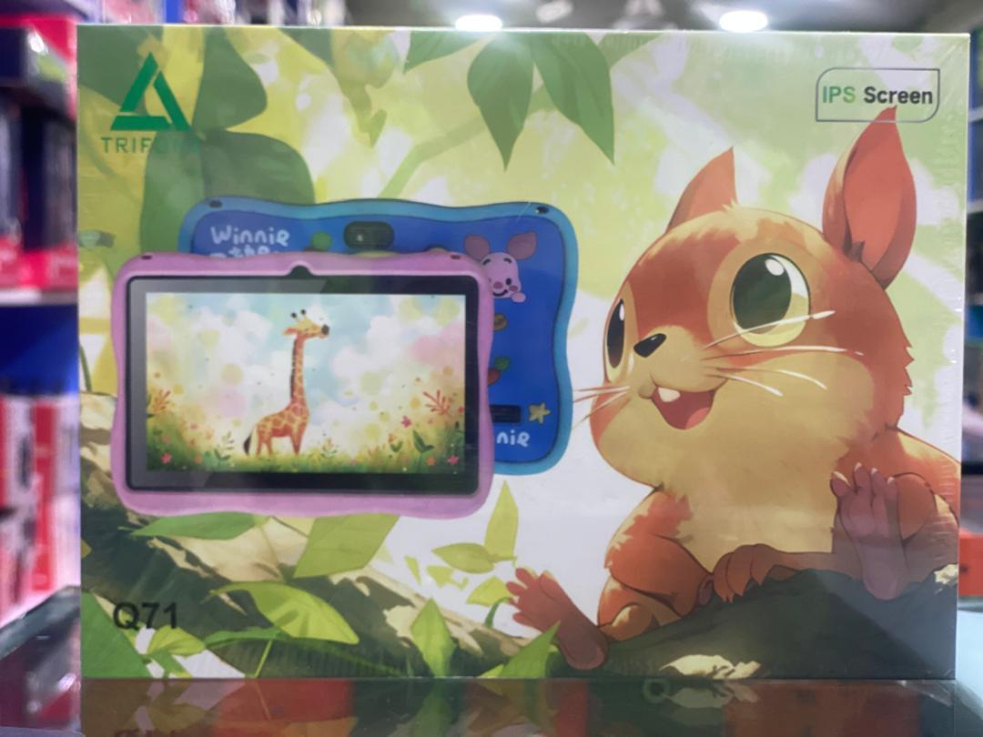 ​Trifone Q71 Kids Smart Tablet – High-Performance Educational Mobile Device with Immersive IPS Screen Canopy and Winnie the Pooh Character Theme